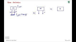 Lecture 14 - Base Excitation & Vibration Isolator (part 1)