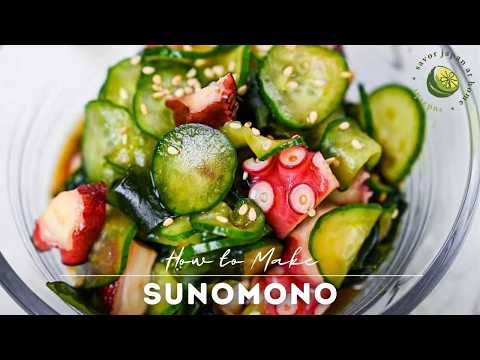 Japanese Sunomono Salad Recipe (Cucumber Salad)