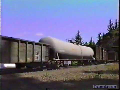 Classic Railroad Series 761 - SP 7545 East at Fields, OR August 12, 1989.