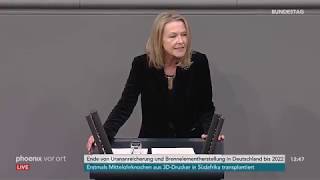 Bundestagsdebatte zum Atomausstieg am 14.03.19
