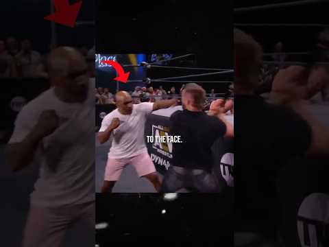 Mike Tyson Really Hit a Wrestler!