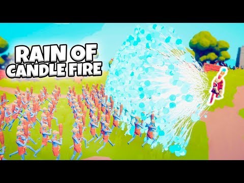 RAIN OF CANDLE FIRE. SUPER CANDLEHEAD VS EVERY FACTION (CUSTOM)