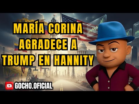 María Corina thanks Trump on HANNITY | 06JAN2026 | [GOCHO.OFICIAL] #mcm #trump #venezuela #live