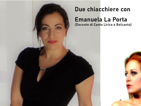 2 CHIACCHIERE CON EMANUELA LA PORTA (docente della scuola di musica di Lugano)
