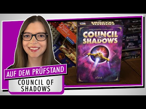 Spiel doch mal COUNCIL OF SHADOWS! - Brettspiel Rezension Meinung Test #461