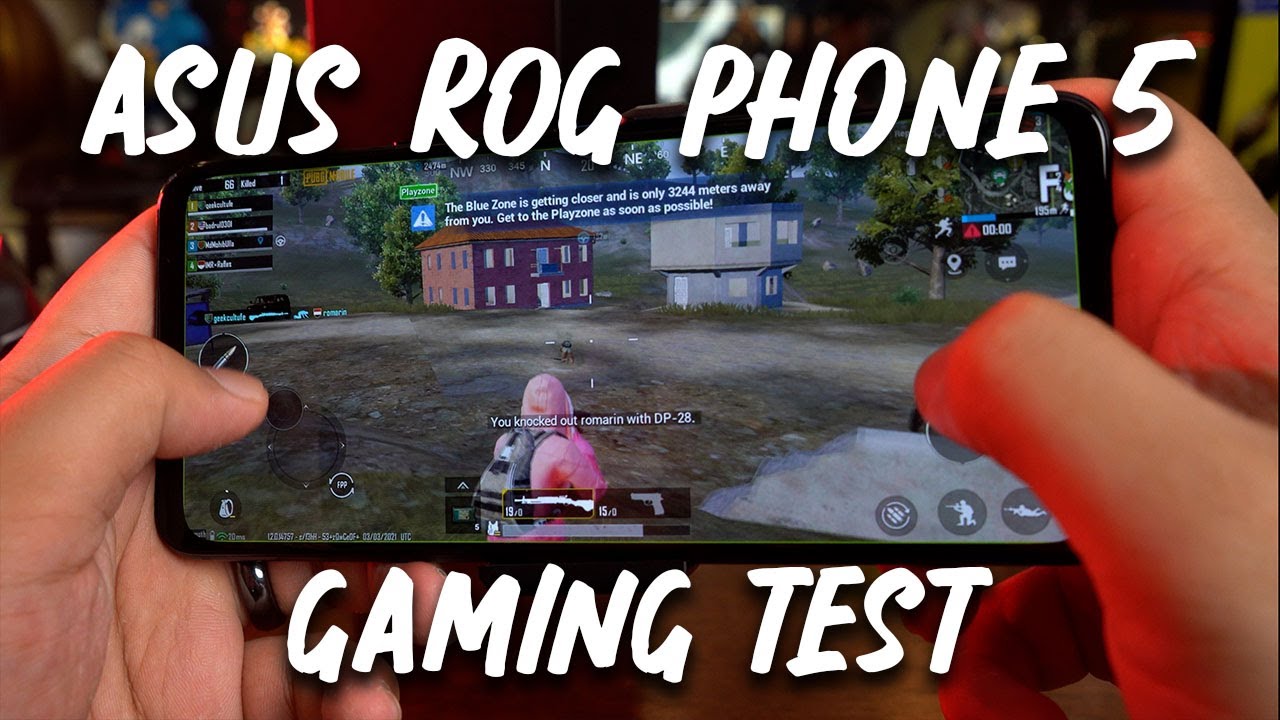 ASUS ROG Phone 5 | Gaming Test | PUBG, Mobile Legends, Genshin Impact, GRID: Autosport, Dead Cells!