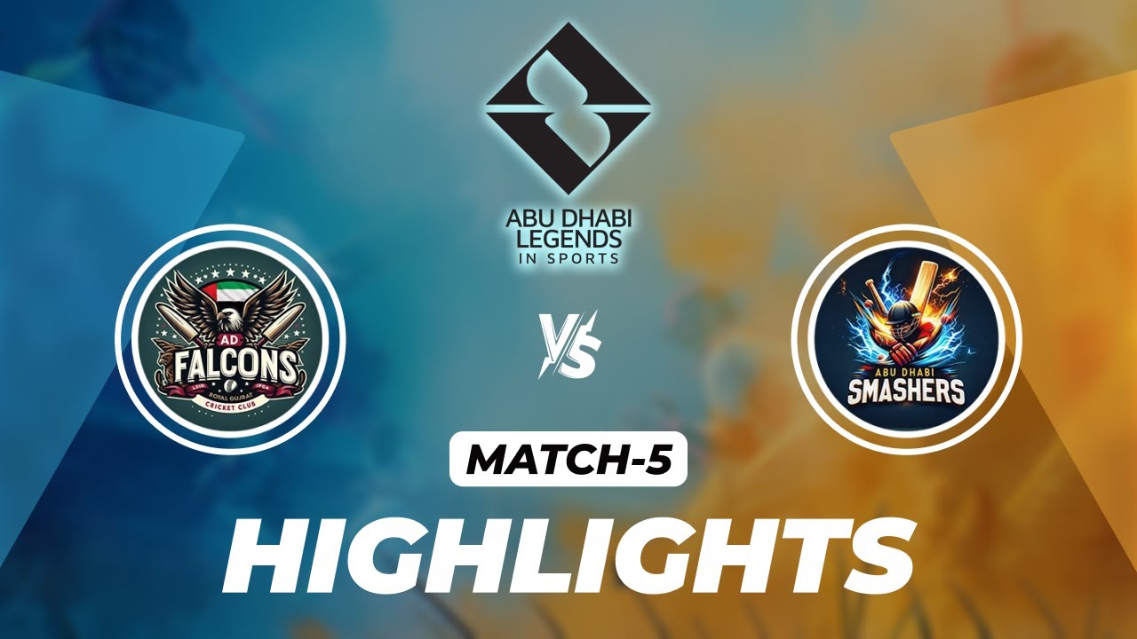 Cybershelter Falcons VS Abu Dhabi Smashers