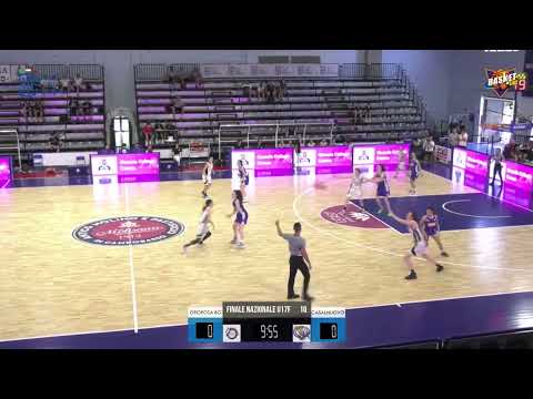 OROROSA BASKET BERGAMO vs PALLACANESTRO CASALNUOVO (Finali Nazionali UNDER 17 F - GIRONE A - gara 1)