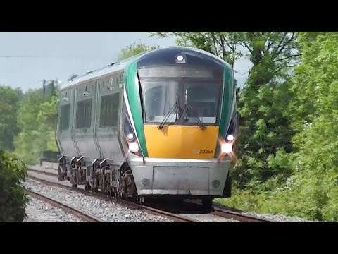 IE 22000 Class Intercity Train number 22254 - Monasterevin, Kildare