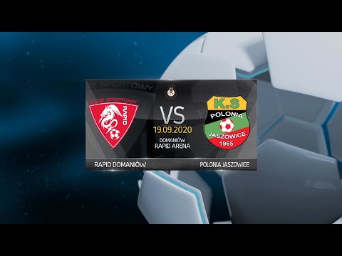 Rapid Domaniów 2-2 Polonia Jaszowice 19.09.2020