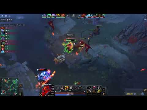 How to lane mid ember spirit (mellojul (smurf)) vs queen of pain - Dota 2