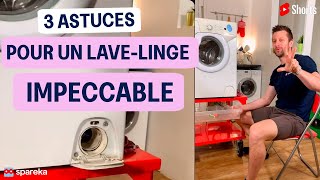 3 astuces pour un lave-linge impeccable 🤩 #entretien #lavelinge #tutorial #tips #foryou