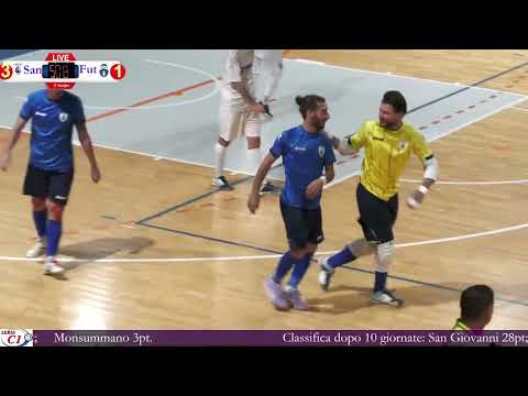 SERIE C1: SAN GIOVANNI vs. FUTSAL SANGIOVANNESE 4-1 HIGHLIGHTS