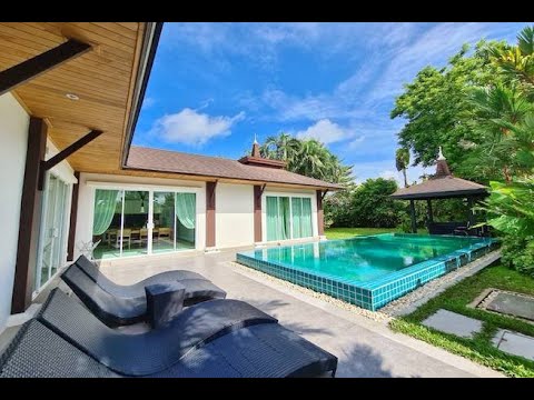 Bright & Open Two Bedroom Pool Villa with Tropical Gardens for Sale in Baan Don