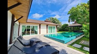 Bright & Open Two Bedroom Pool Villa with Tropical Gardens for Sale in Baan Don
