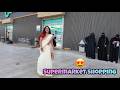 How Saudi Peoples Reaction On Indian Saree Saudi Arabia Super Market Shopping