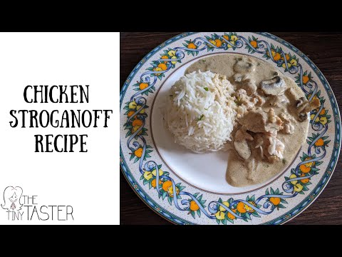 Chicken Stroganoff Recipe | How To Make Chicken Stroganoff | Simple Easy Stroganoff