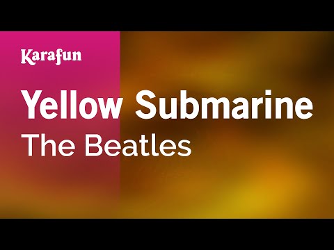 Karaoke Yellow Submarine - The Beatles *