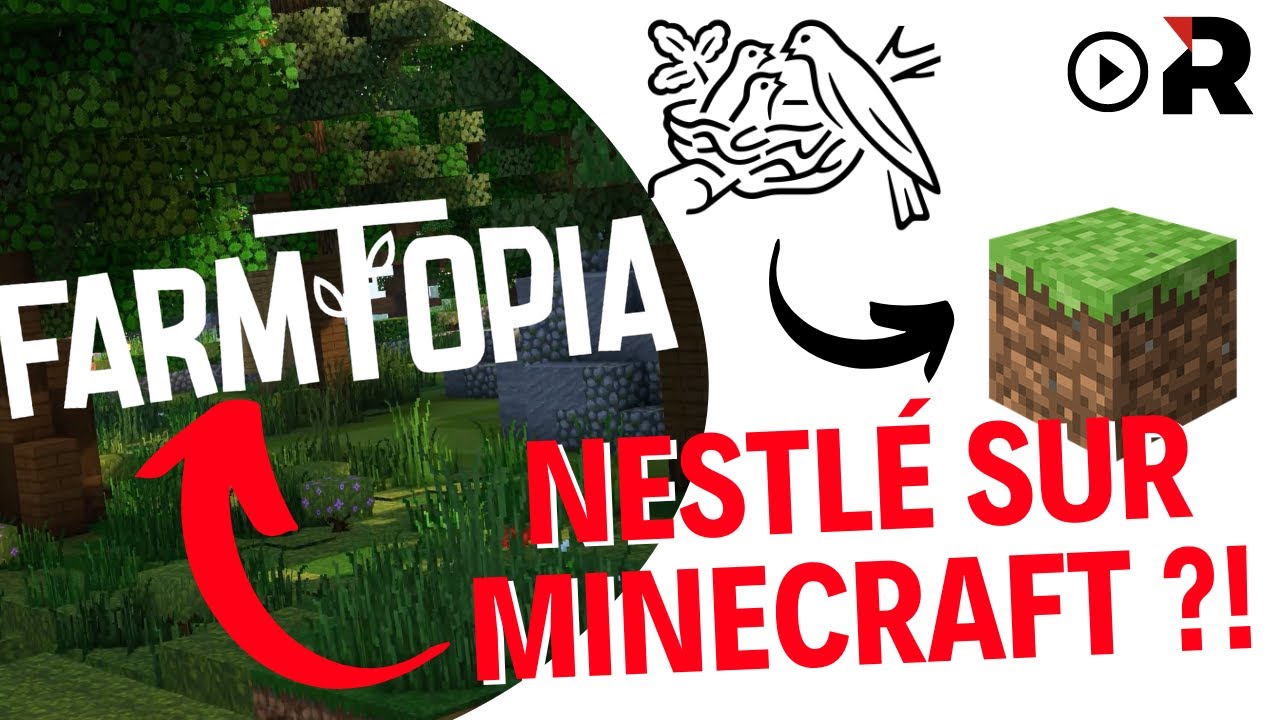 Un serveur Minecraft sur l’agriculture régénératrice par Nestlé France