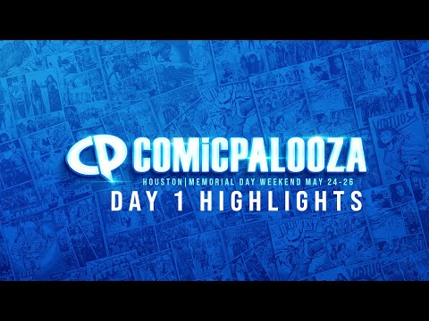 Comicpalooza 2024 Day 1 Highlights