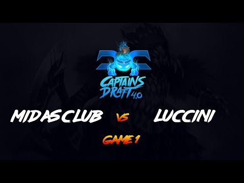 Midas Club Elite vs Luccini Game 1 - Captains Draft 4 SA Qualifiers