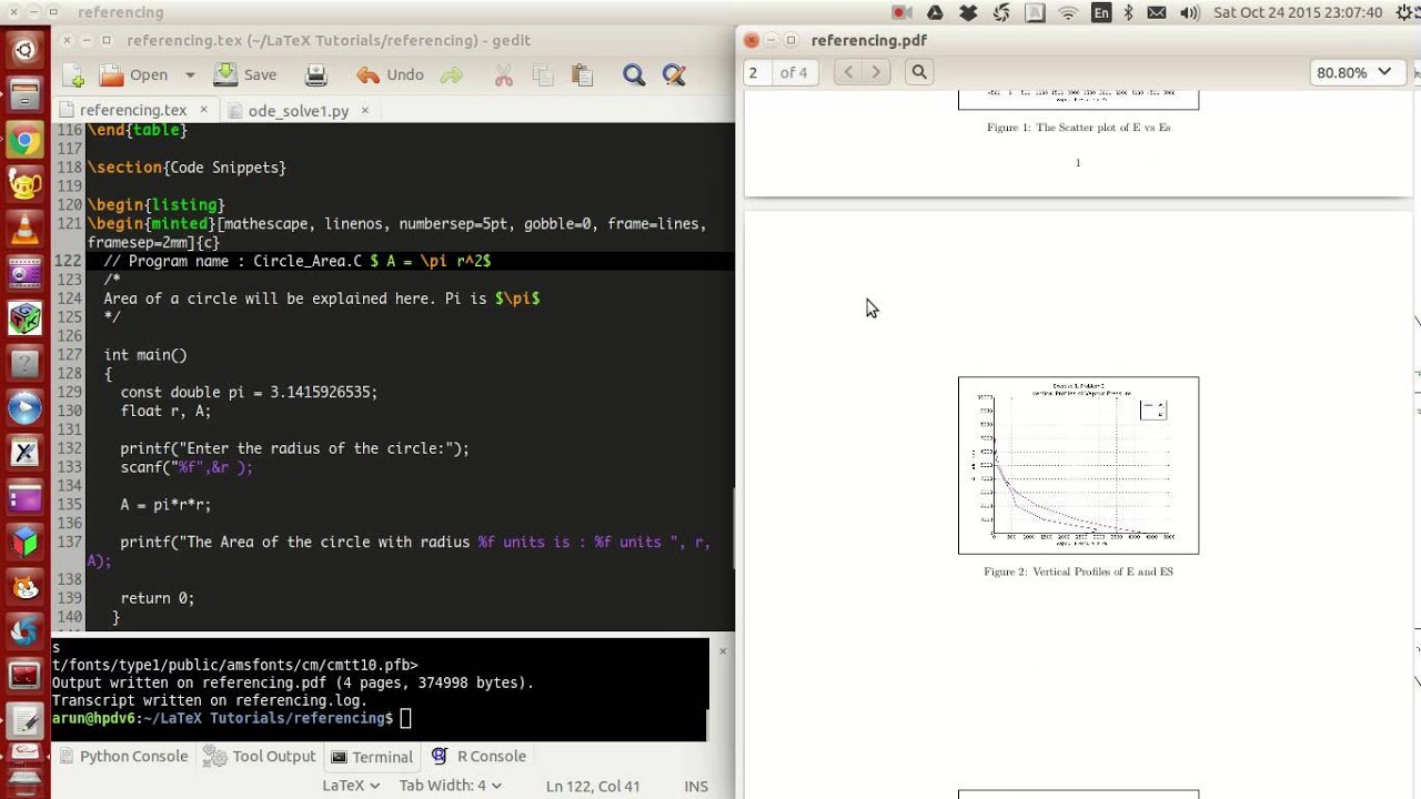 LaTeX Programming : 041 : Memory in pdf viewers and Cross Referencing