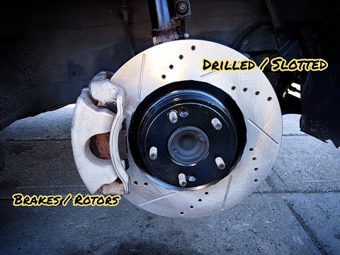 Drilled Slotted Rotor Brakes Install | Genesis Coupe