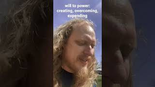 What I wish more people understood about will to power #nietzsche #philosophy #philosophypodcast