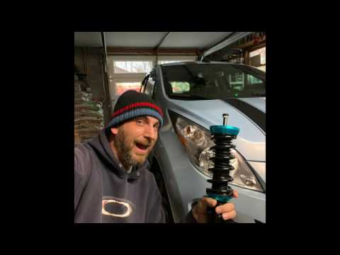Megan Racing Coilovers Install Chevy Spark  EV modified series