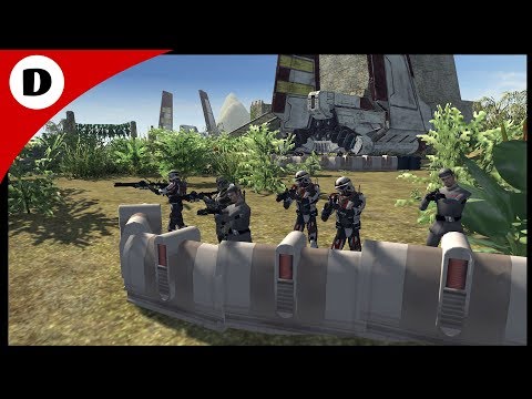 OLD REPUBLIC TEMPLE DEFENSE - Men of War: Star Wars Mod