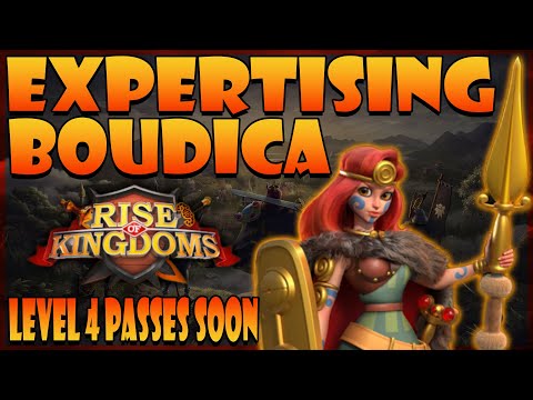 Expertising Boudica Prime Before Zone 5 War in So8 KvK in Rise of Kingdoms