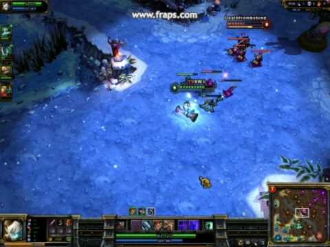 league of legends Tristana vs Kennen  part 3