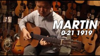 Video thumbnail for MARTIN 0-21 1919 Vintage Demo by 古川忠義 by Dolphin Guitars