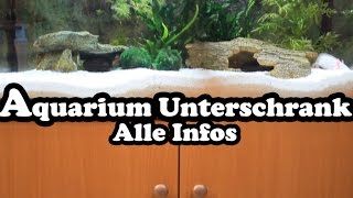 Aquarium Unterschrank (Technik, Filter und Zubehör)