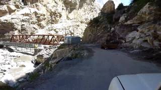 preview picture of video 'road rekong peo to tabo (starting spiti valley)'