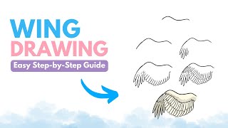How to Draw A Wing - A Step-by-Step Guide ✍️