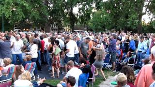Plaza and Center St., Healdsburg, Charlie Musselwhite Rocks the Town with Blues