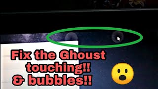 How to fix the Ghost touching |Bubbles |From touch screen laptops