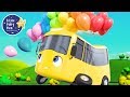 Balloon Song Go Buster The Yellow Bus 40 Min Of Nursery Rhymes Cartoons LBB Kids