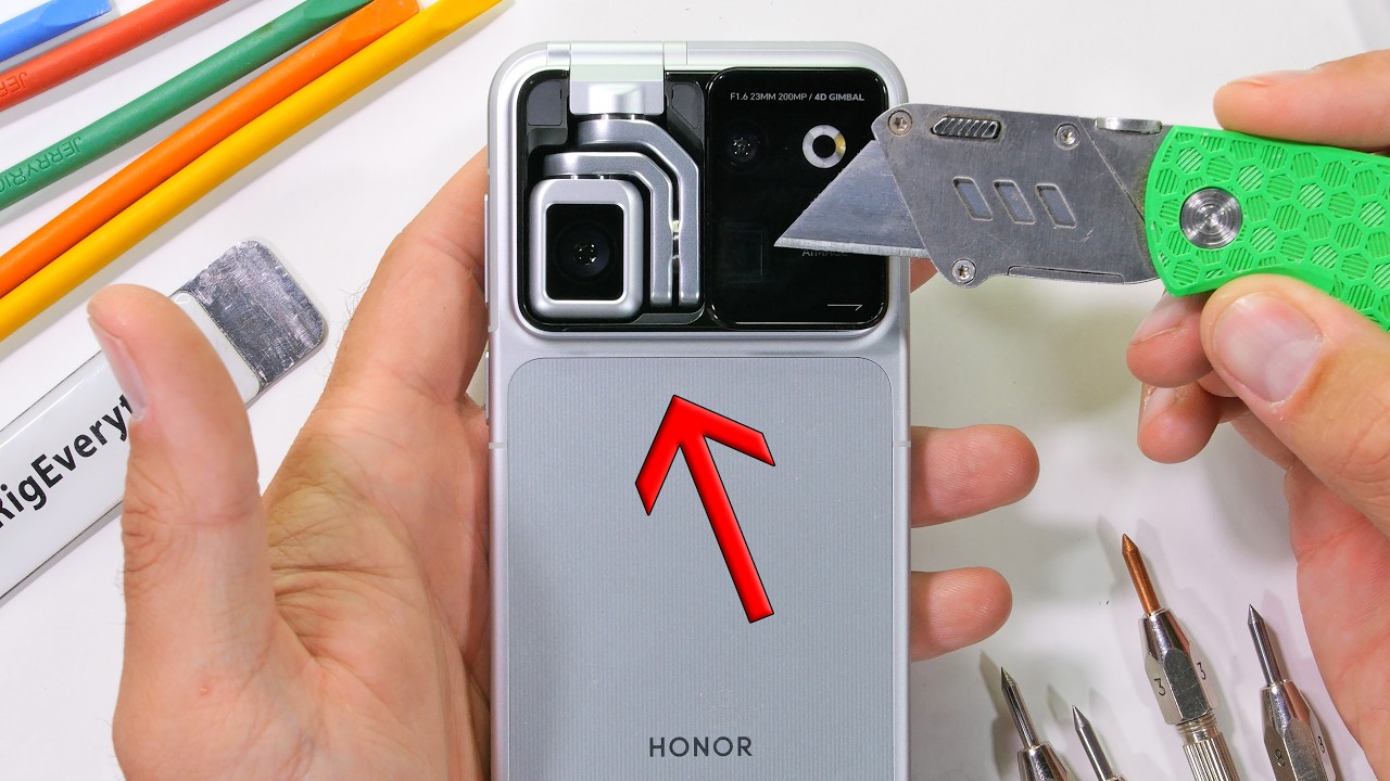 The Robot Arm Phone is insane - Teardown