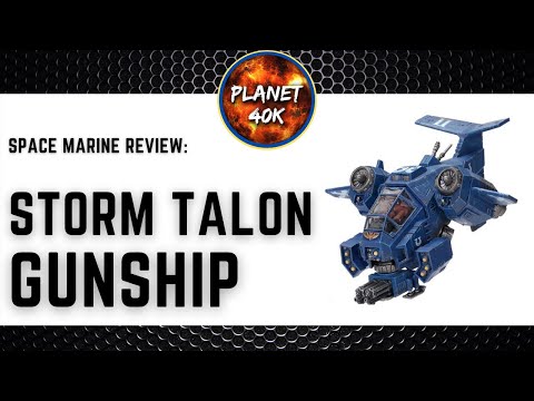 Stormtalon Gunship - 9th Edition - Space Marine Review / Tactics  -  Warhammer 40k