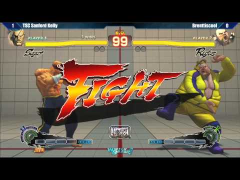Winter Brawl 9 - USF4 - Top 32 - iPeru vs PIE Smug / TSC Sanford Kelly vs Brenttiscool