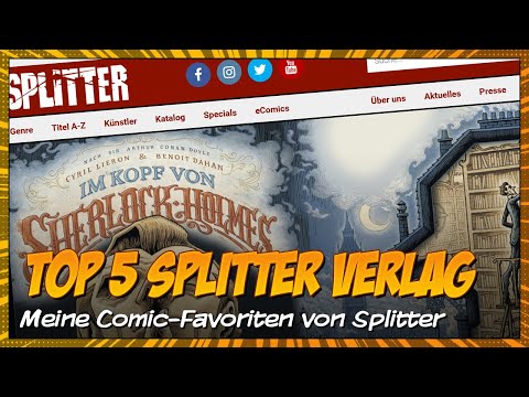 Meine Top 5 Comics aus dem Splitter Verlag | Deutsch