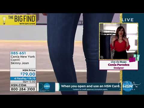 Designer Cenia Paredes Launches her Convi Jean Live on @HSN