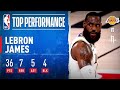 LeBron S MONSTER Performance Lifts Lakers To Game 3 Win
