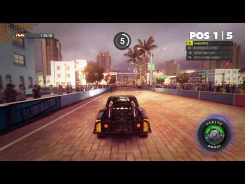 Dirt Showdown Walkthrough Part 7 - "Miami: Street Rage Open" [1080p60]