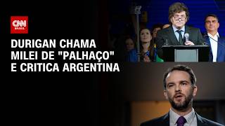 Vídeo: Durigan diz que Brasil está melhor que Argentina e chama Milei de "palhaço" | CNN 360°