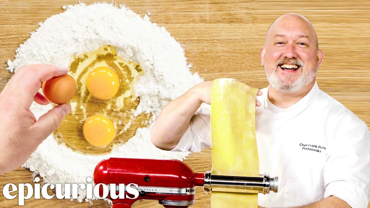 The Best Way To Make Pasta From Scratch | Epicurious 101