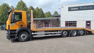تریلر حمل خودور IVECO STRALIS S 420 8x2 - Machine transporter, Ramp truck, Retarder, A | تصویر 4 - Autoline