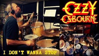Ozzy Osbourne - I Don&#39;t Wanna Stop - Mike Bordin  Drum Cover by Edo Sala
